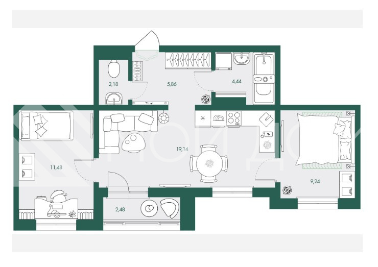 Фото - 2, объекта №